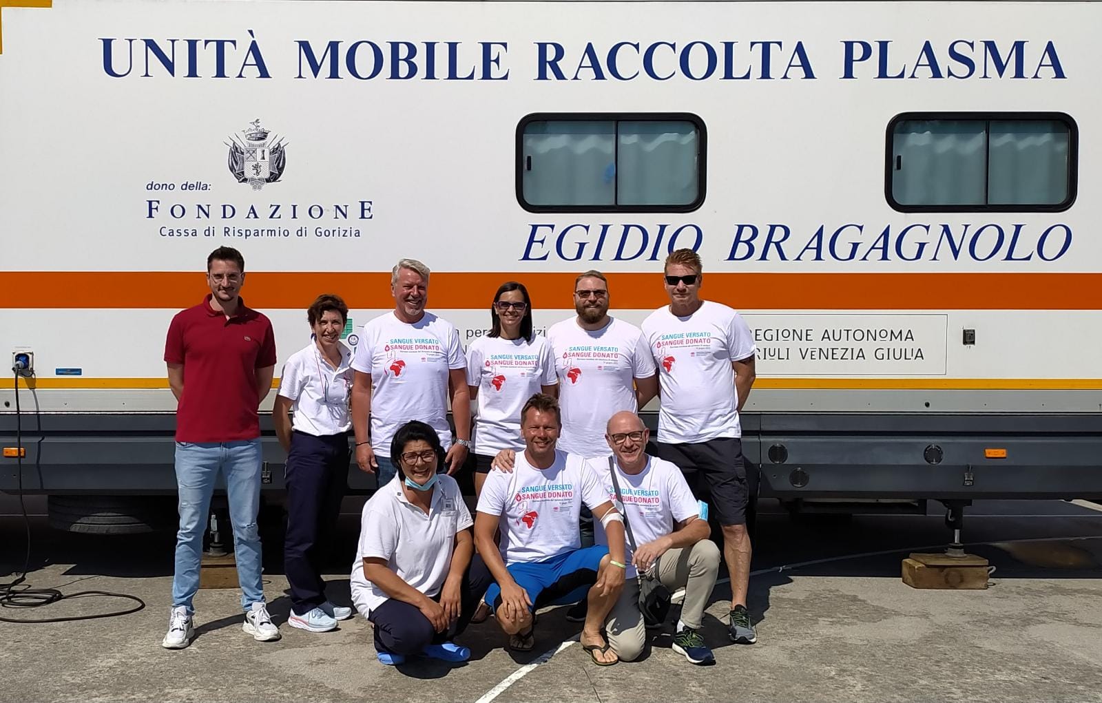 Immagine per A Grado proseguono le donazioni sull'autoemoteca, il cambio data non spaventa i donatori